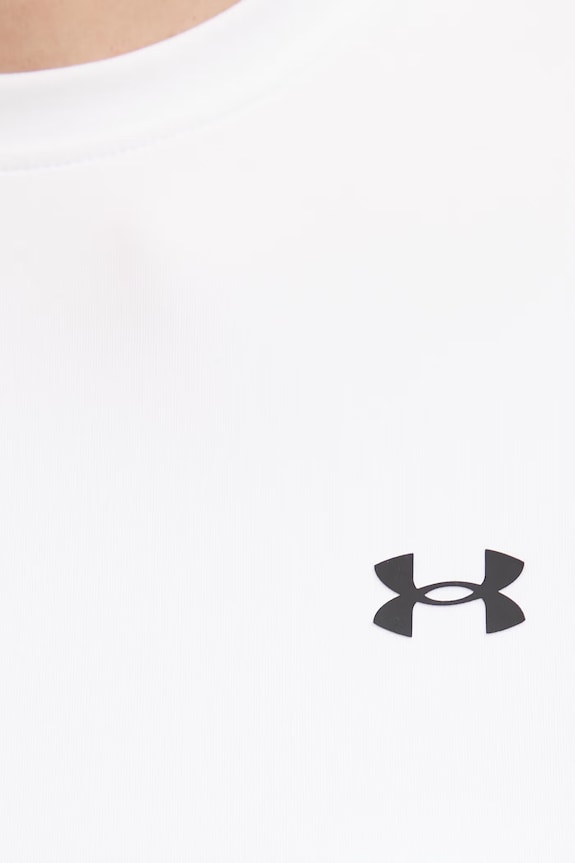 Under Armour t-shirt γυμναστικής γυναικείο Motion Fitted 6012291 λευκό
