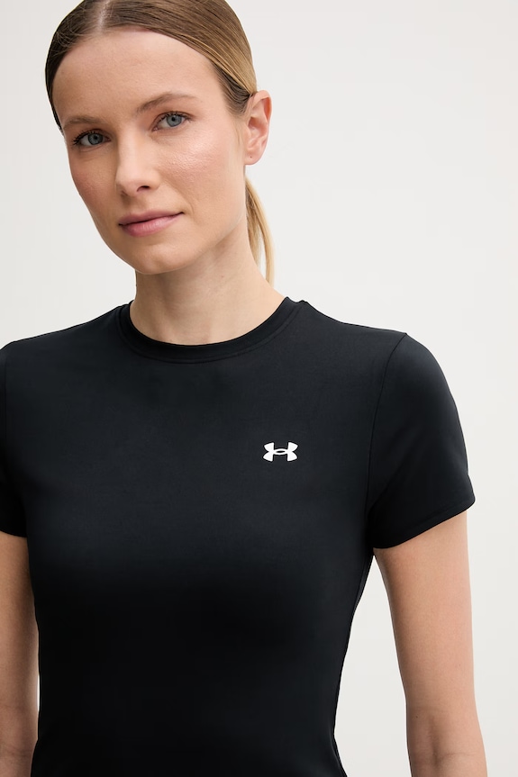 Under Armour T-shirt γυμναστικής Γυναικείο Motion Fitted μαύρο 6012291