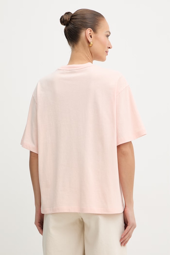 Odzież BOSS Orange t-shirt damski bawełniany C Eboys 2 50559078 różowy