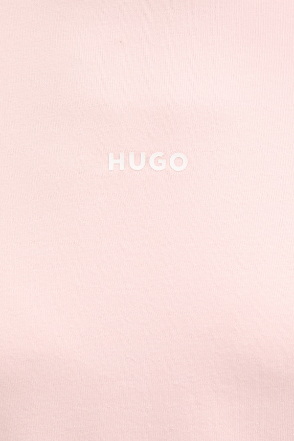 HUGO футболка lounge женская CASUAL_t-shirt 50561045 розовый
