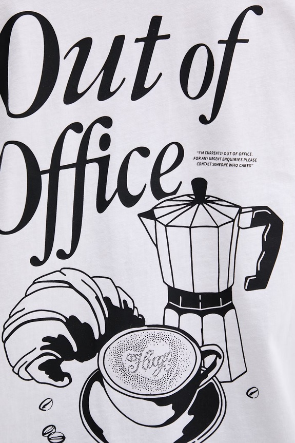 HUGO Blue t-shirt damski bawełniany Oversized_Tee_B 50560772 biały