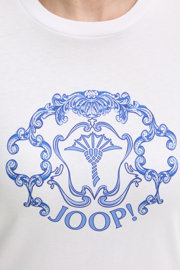 Joop! tričko dámske bavlnené 30102074 biela