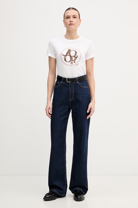 Joop! tricou din bumbac 30102423 alb SS26