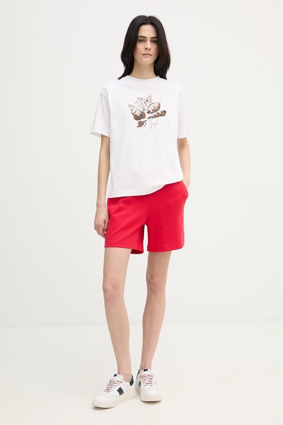 Joop! t-shirt in cotone 30102427 bianco SS26