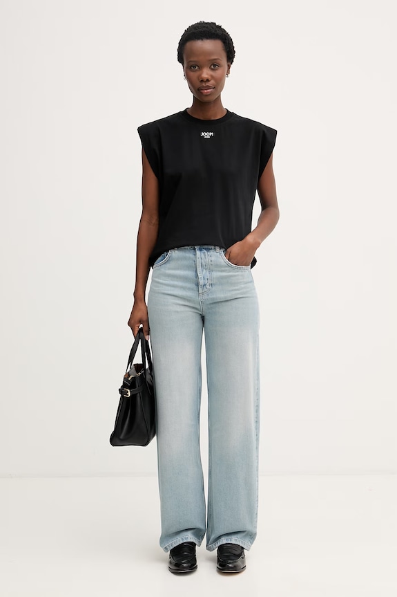 Joop! tricou pentru femei, din bumbac 30102583 negru SS26