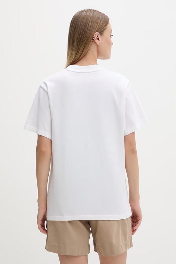 Odzież HUGO T-shirt damski bawełniany Vintage Tee_24 50561264 biały