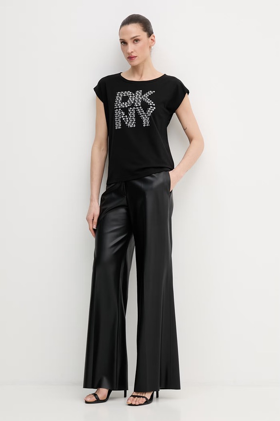 Tričko Dkny P5RHRWSW černá SS26