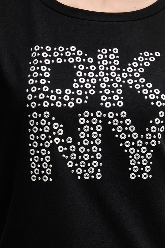 Tričko Dkny P5RHRWSW černá