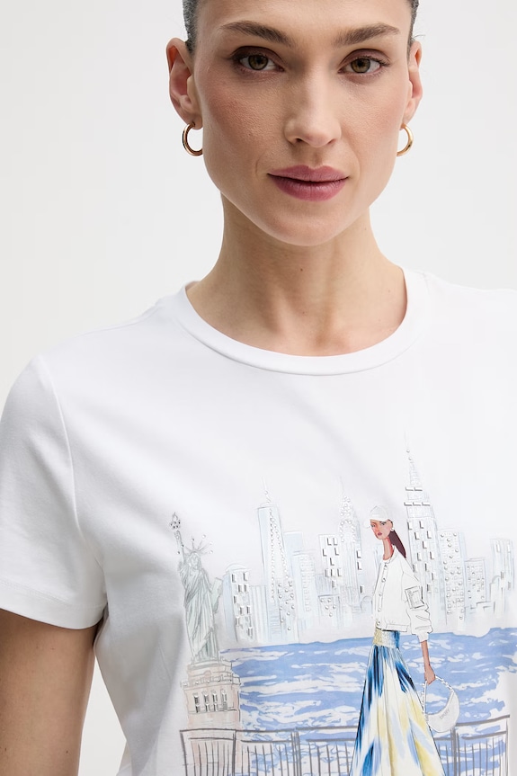 Футболка Dkny білий P61MPWNA