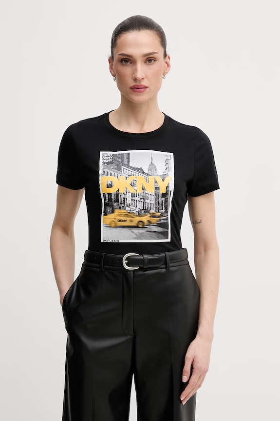 Футболка Dkny regular чёрный DJ6T1749