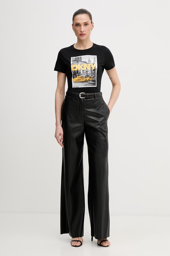 Tričko Dkny DJ6T1749 černá SS26