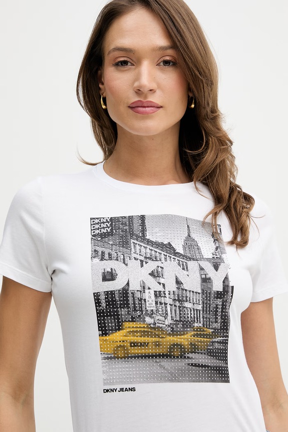 Футболка Dkny белый DJ6T1748