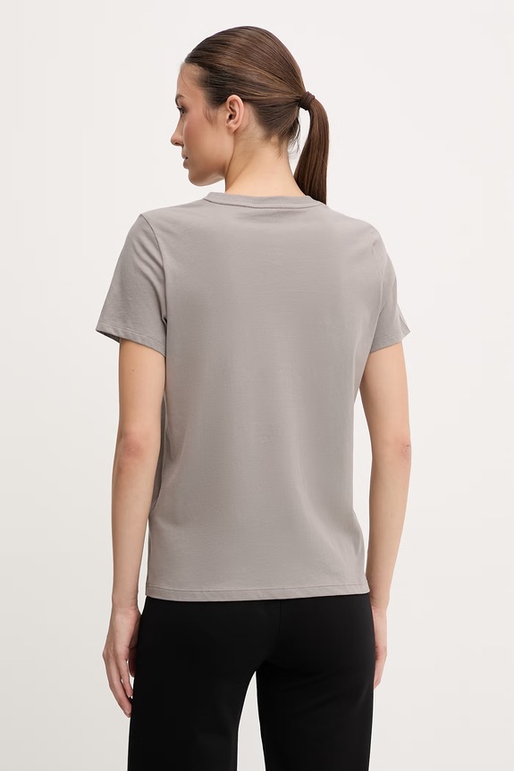 Odjeća Pamučna majica Dkny DP6T1664 siva