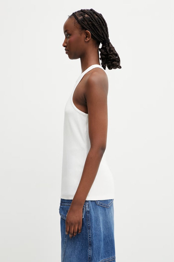 Anine Bing COLE TANK top dámský z viskózy A.08.12206.IVY42 béžová SS26