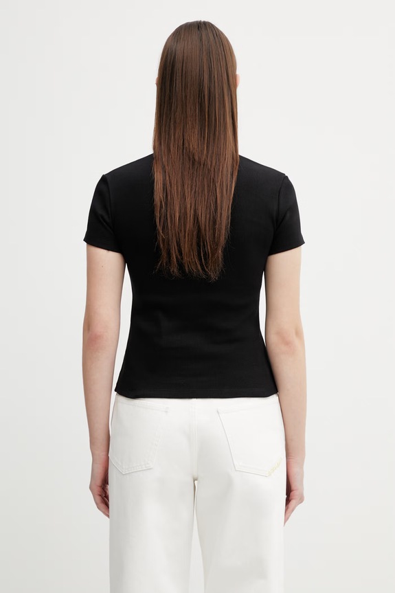 Clothing Off-White t-shirt Off Stamp 2AA065C99JER005 black