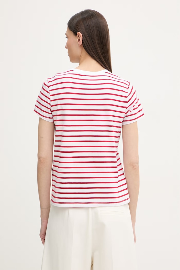 Îmbrăcăminte Levi's tricou basic perfect pentru femei, din bumbac 39185.0417 alb