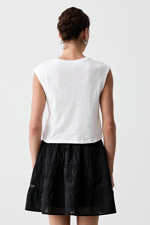 Odzież Levi's top damski bawełniany TWISTED FEMME SS 005JP beżowy