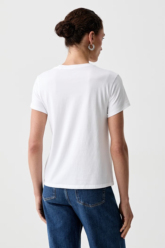 Odzież Levi's T-shirt oversize damski bawełniany THE PERFECT TEE 17369.3355 biały