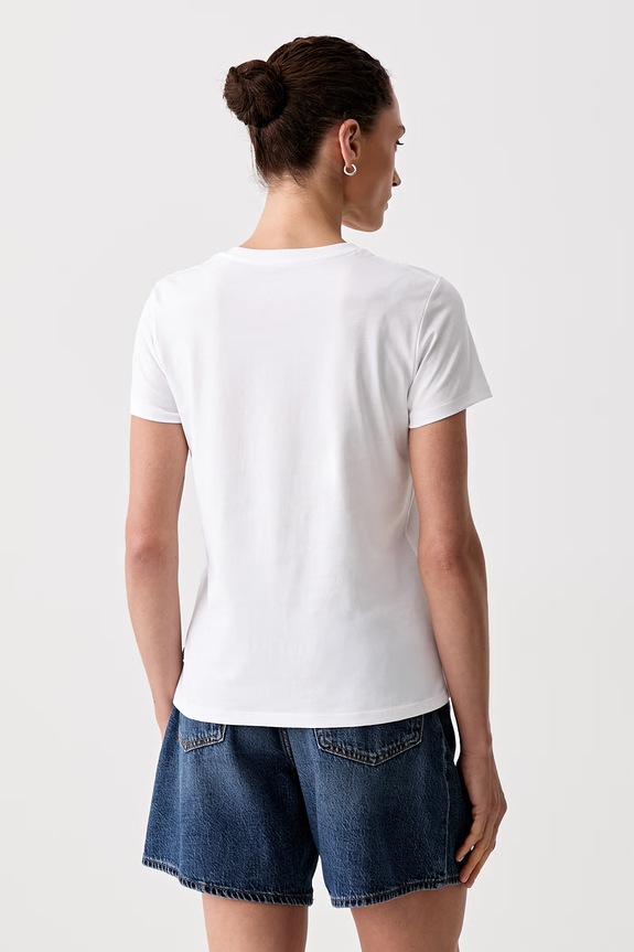 Odzież Levi's T-shirt damski bawełniany THE PERFECT TEE 17369.3395 biały