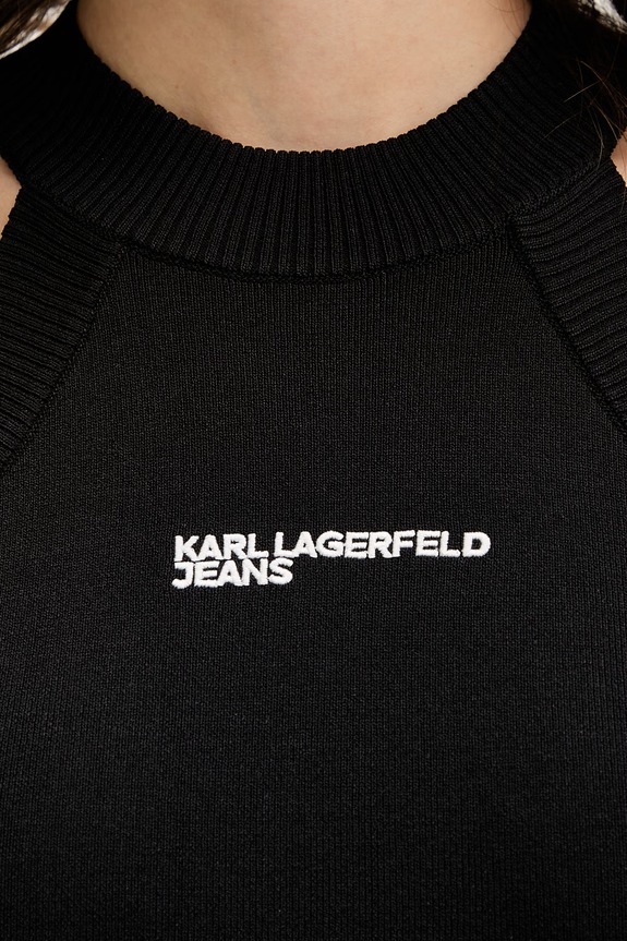Karl Lagerfeld Jeans top B2W18022 czarny
