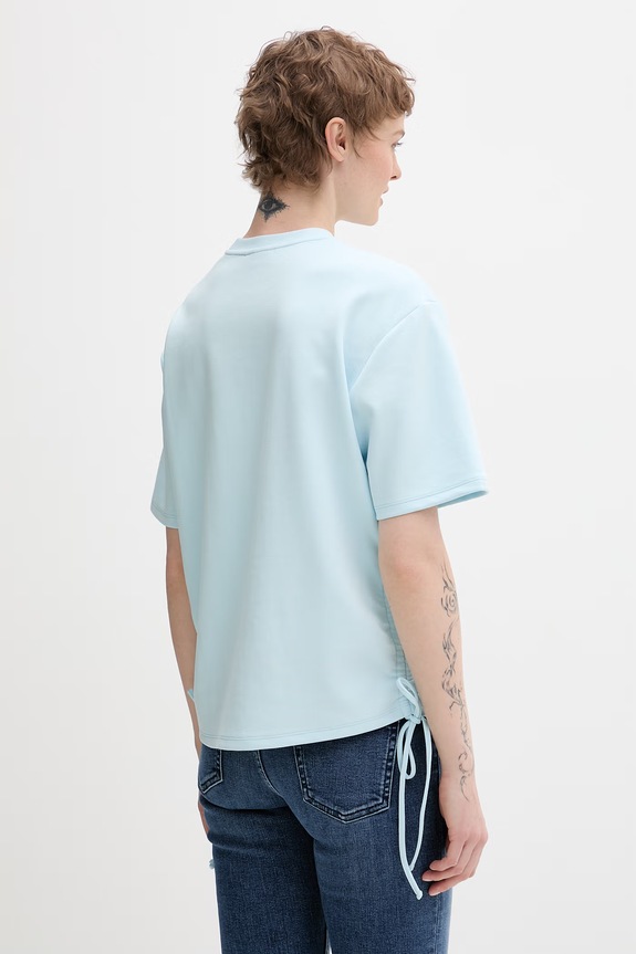 Odzież Karl Lagerfeld Jeans t-shirt damski B2W17074 niebieski