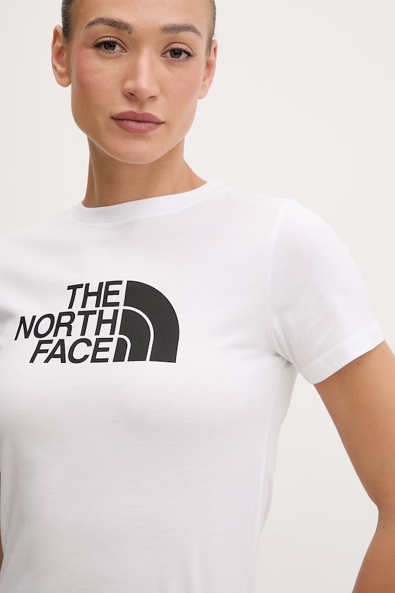 The North Face tricou femei de bumbac EVOLUTION alb NF0A8FX6FN41