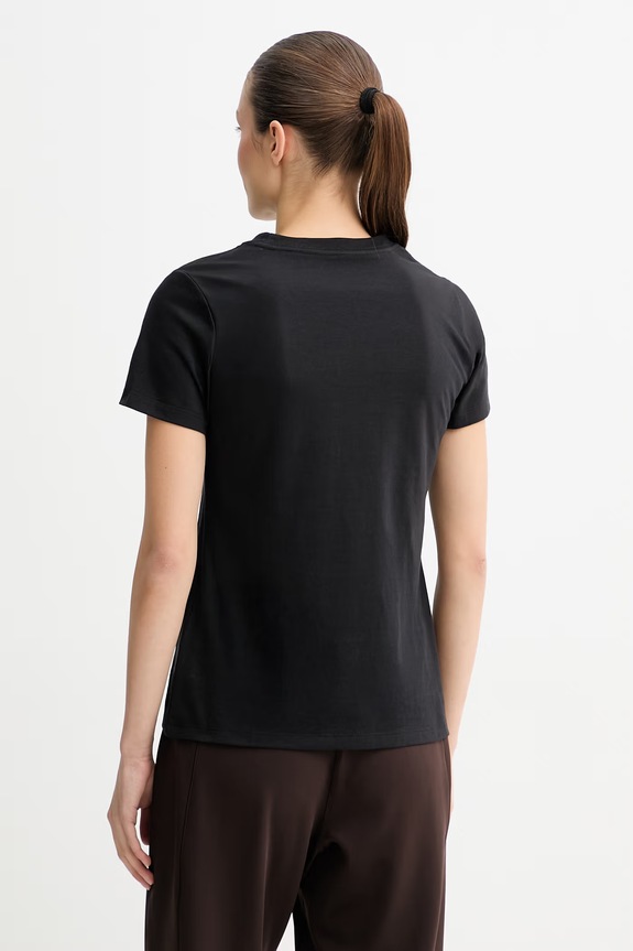 Îmbrăcăminte The North Face tricou feminin cu bumbac EVOLUTION NF0A8FX7JK31 negru