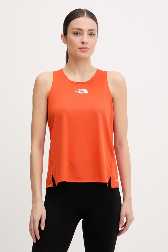 The North Face dámsky tréningový top LIGHTBRIGHT oranžová NF0A8G2EG6L1