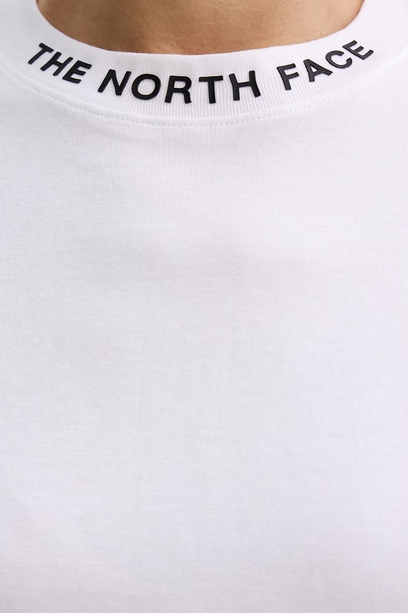 The North Face t-shirt damski bawełniany ZUMU NF0A8GUSFN41 biały