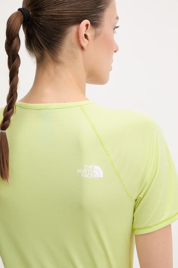 The North Face t-shirt γυμναστικής γυναικείο SUNRISER μπεζ NF0A8BBXG6O1