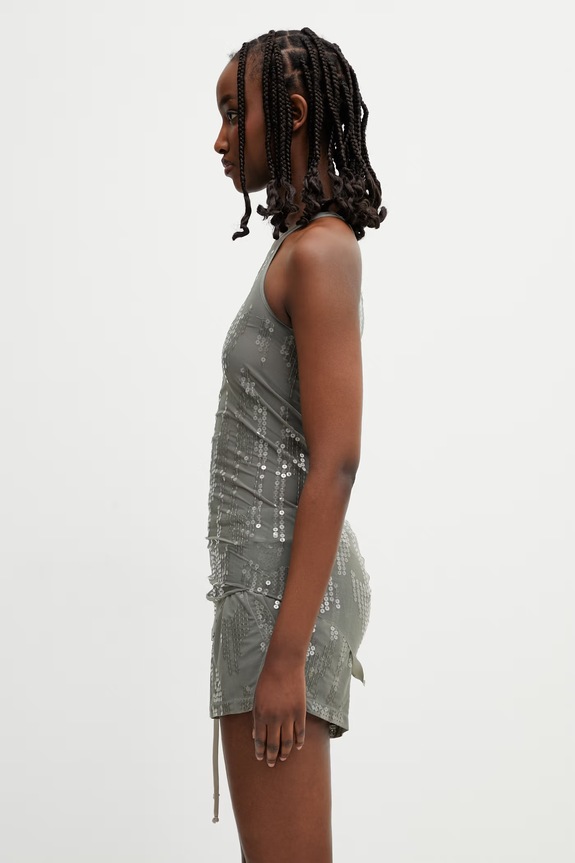 Rick Owens Lilies Basic halenka na ramínka dámská s filtry LI01F7101.TUSM21 zelená SS26