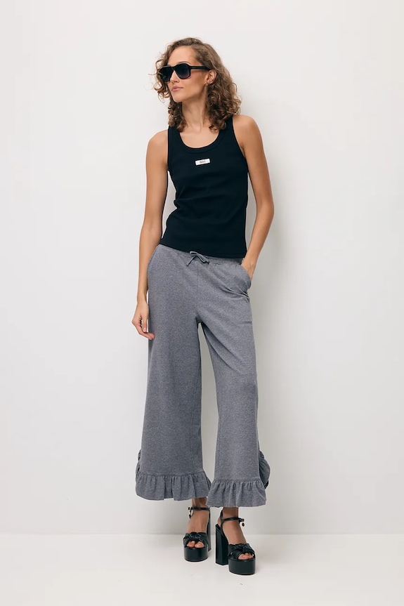 Bizuu top EJRIS EJRIS.CZARNY negru SS26