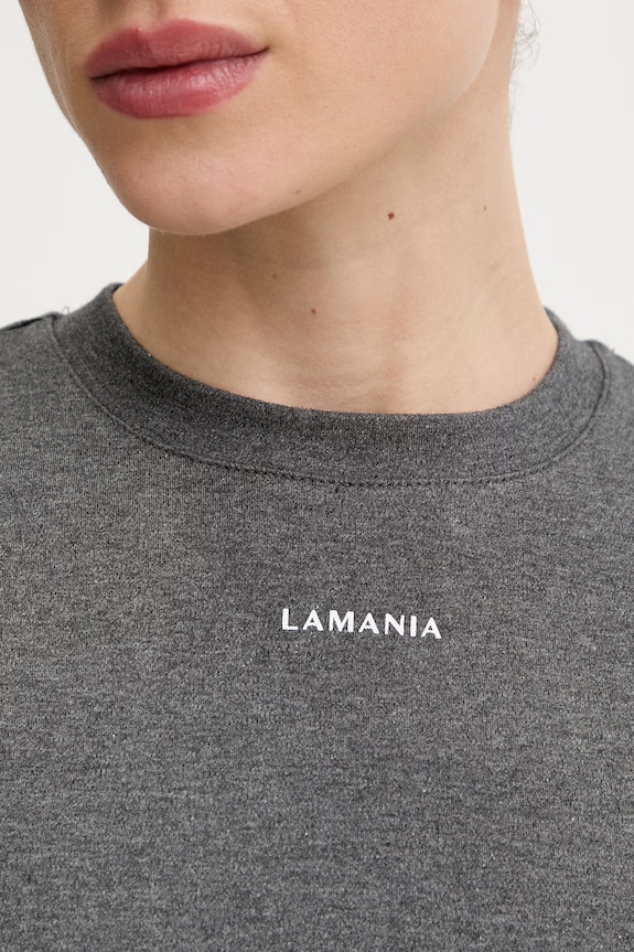 La Mania tricou din bumbac ANN ANN gri