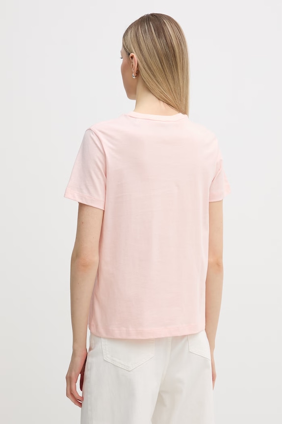 Odzież Gant t-shirt damski bawełniany 4201487 różowy