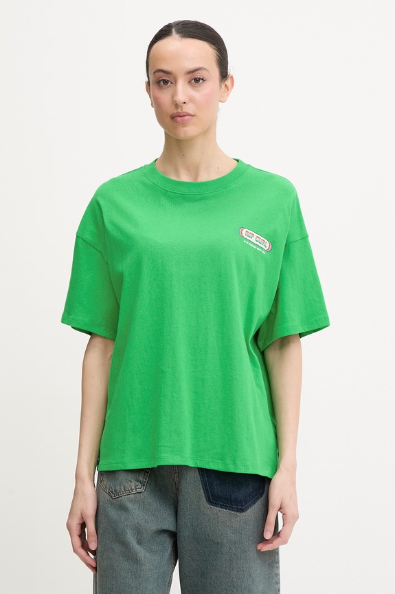 Îmbrăcăminte Rip Curl tricou pentru femei, din bumbac SURF REVIVAL 0MHWTE verde