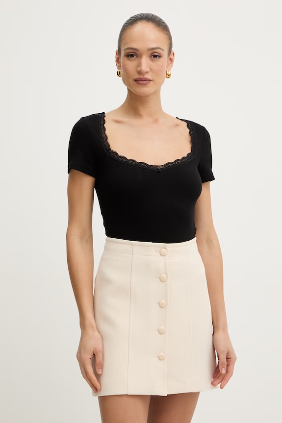 Morgan t-shirt damski czarny 261.DAMOUR
