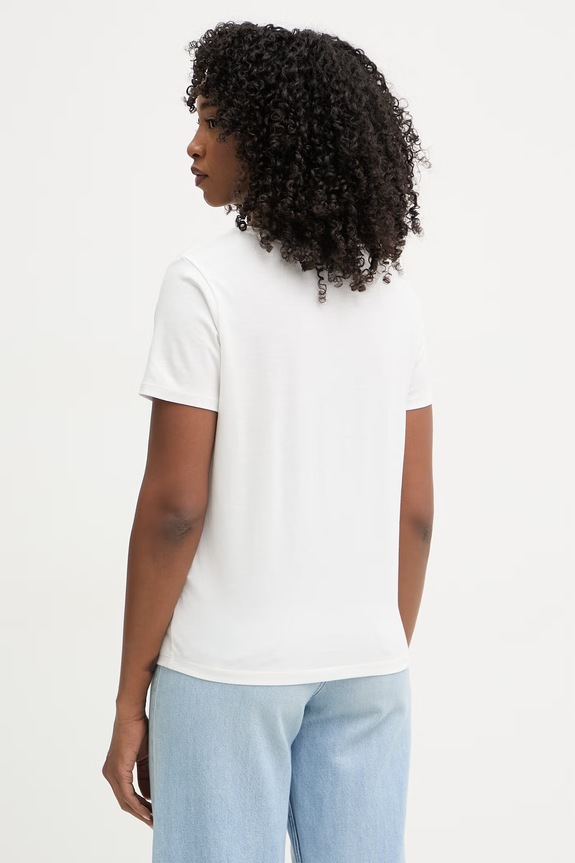 Ρούχα Morgan T-shirt Γυναικείο 261.DONA λευκό
