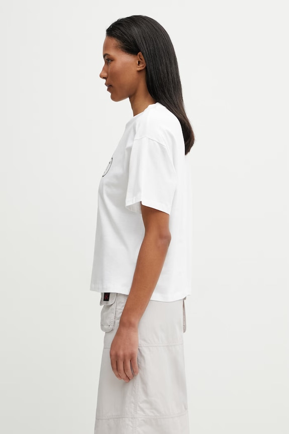 Carhartt WIP W' S/S Cloud Heart T-Shirt tričko bavlněné dámské I036380.02XX bílá SS26