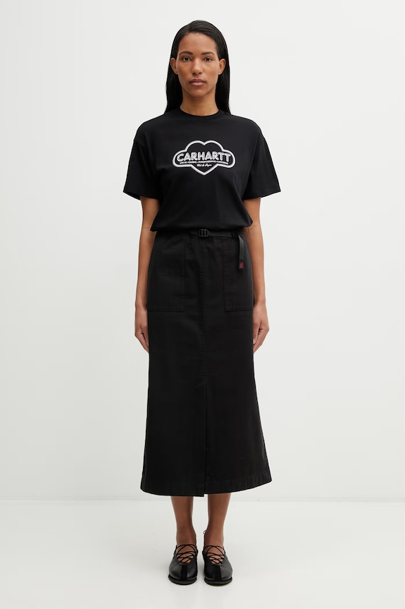 Carhartt WIP W' S/S Cloud Heart T-Shirt tričko bavlněné dámské I036380.89XX černá