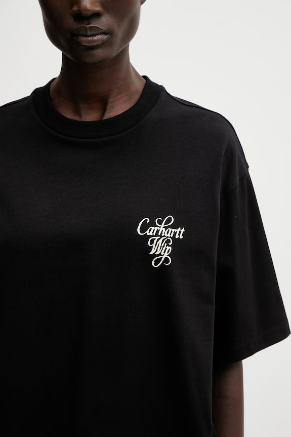 Carhartt WIP W' S/S Vestige T-Shirt cotton women's black I036388.89XX
