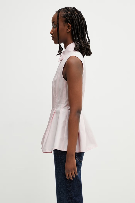 Sportmax Spxcertosa рубашка из хлопка для женщин 2612111052600 розовый SS26
