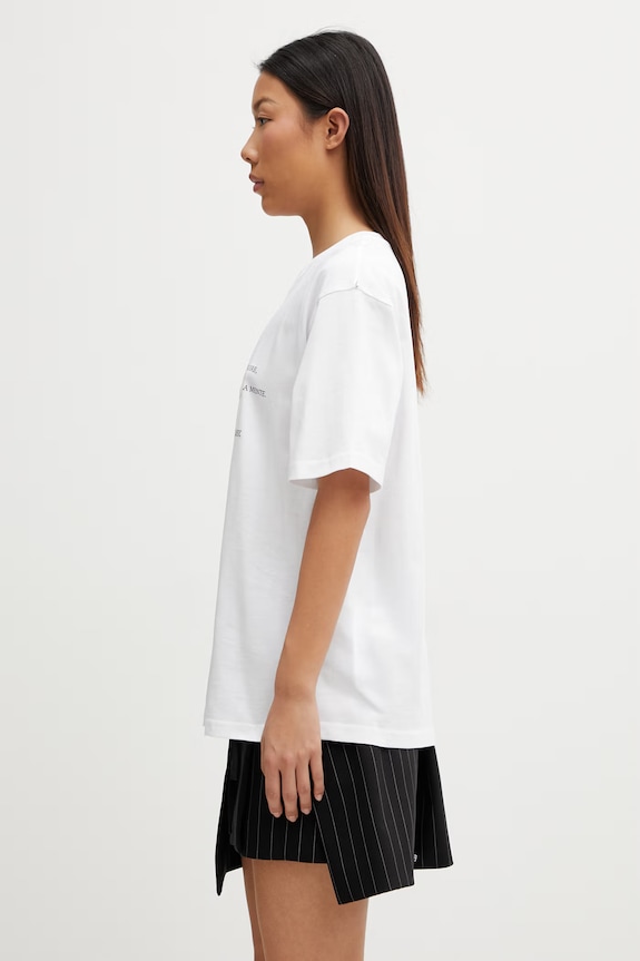 Sportmax Spdquiete футболка хлопковая женская 2612971015600 белый SS26