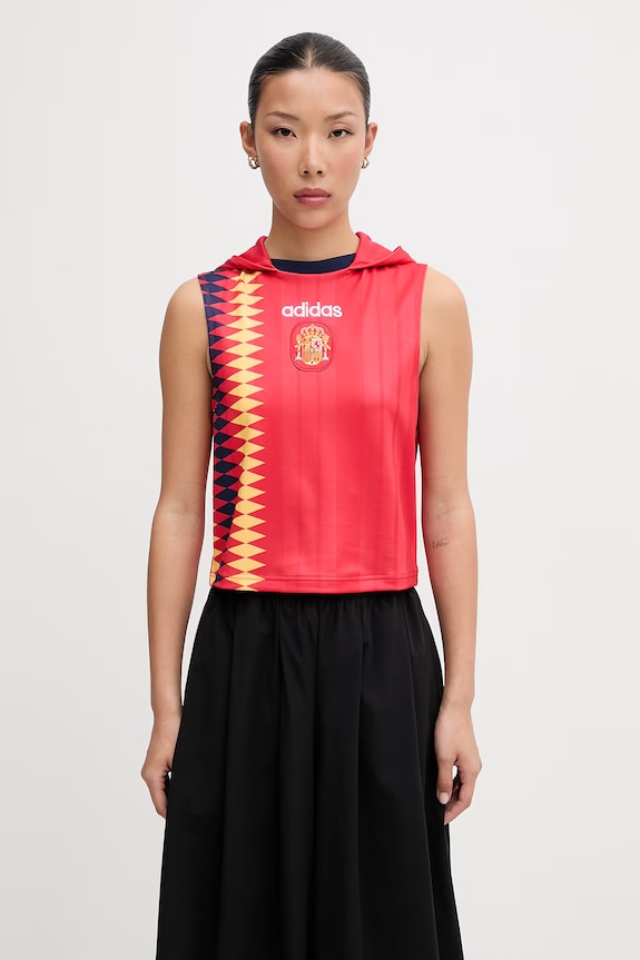 adidas Originals top damski czerwony KE2290