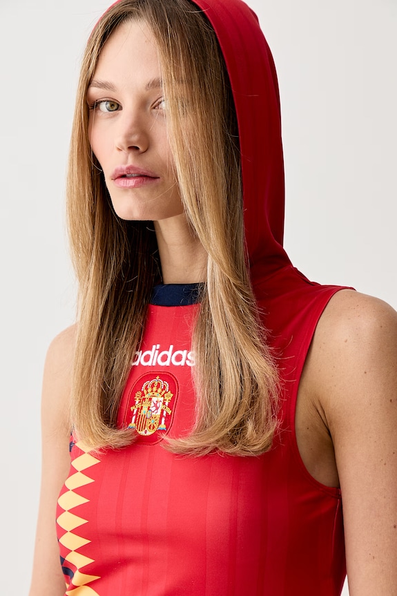 adidas Originals top damski czerwony KE2290