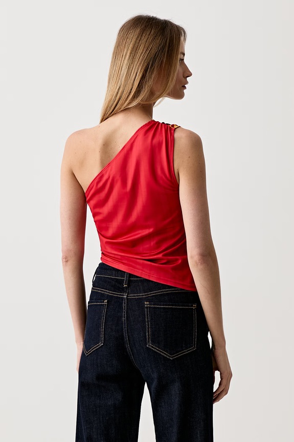 Odzież adidas Originals crop top damski KE2292 czerwony