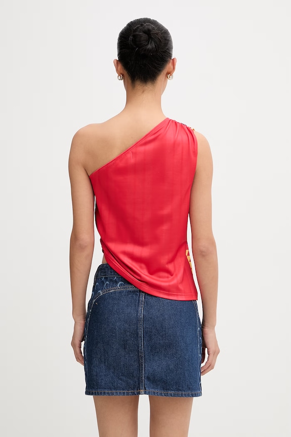 Odzież adidas Originals crop top damskie KE2292 czerwony