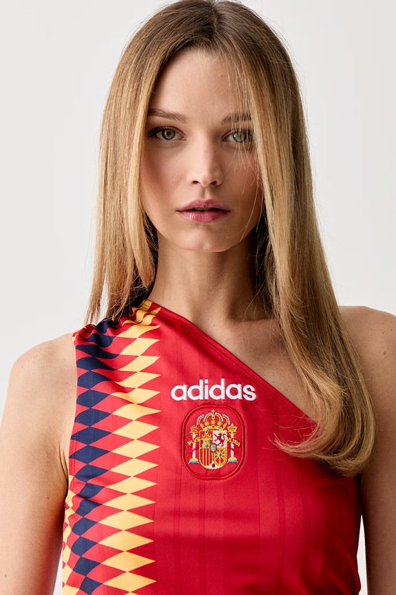 adidas Originals crop top damski czerwony KE2292