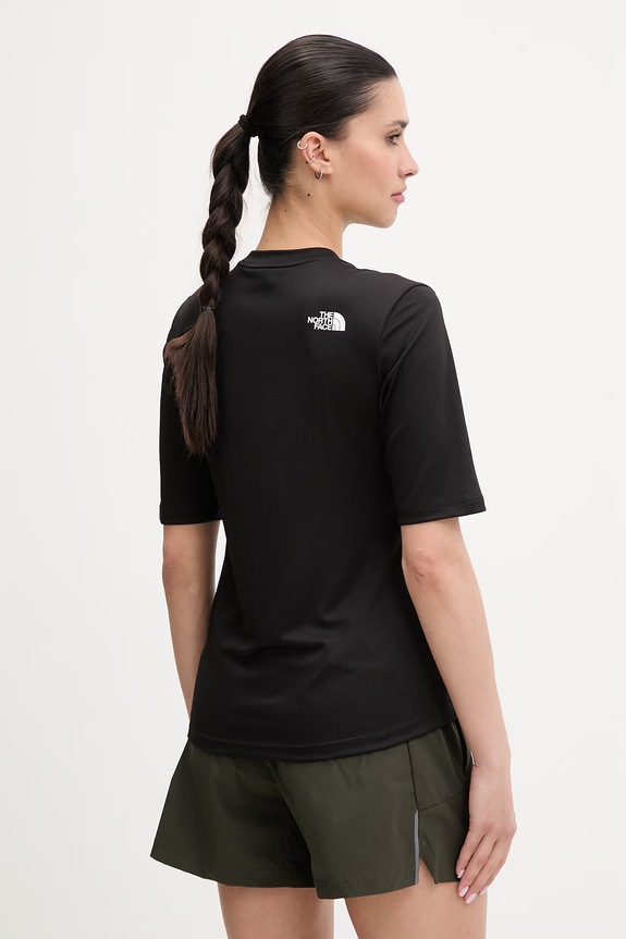 The North Face tricou pentru trekking pentru femei Shadow NF0A8E1DJK31 negru SS26