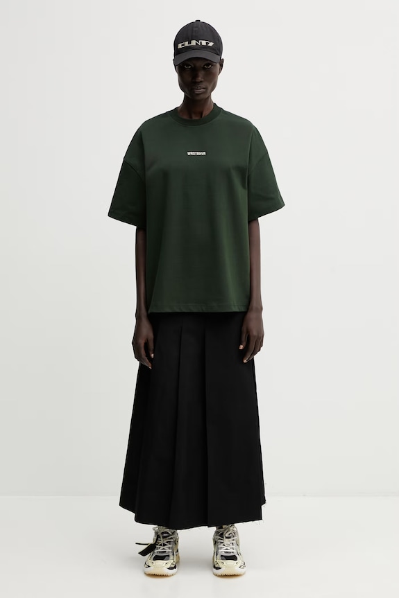 WRSTBHVR Garm V5 tričko bavlněné dámské U1026TT.3438 zelená