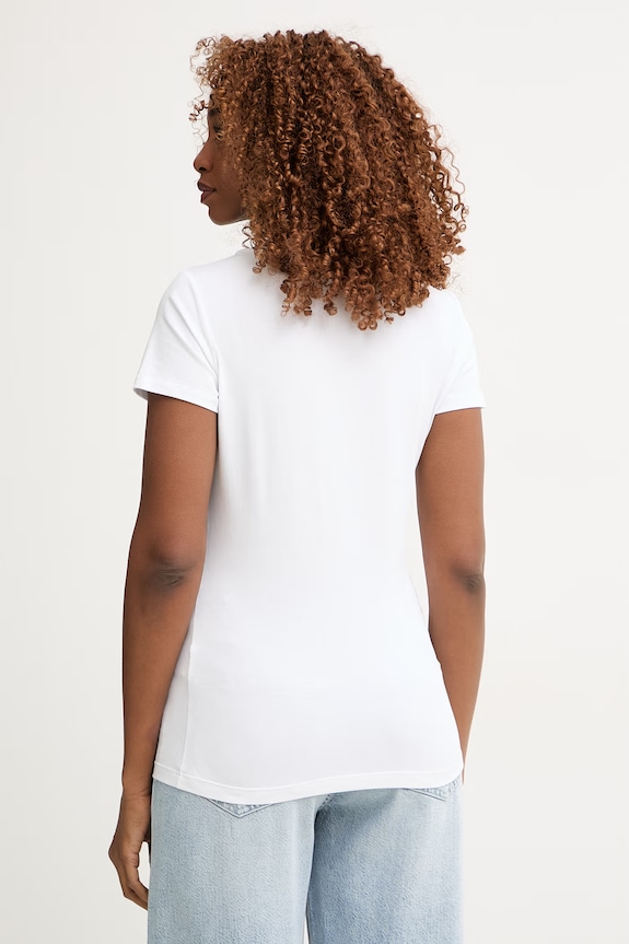 Îmbrăcăminte Liu Jo tricou pentru femei VA6169.JS003 bej
